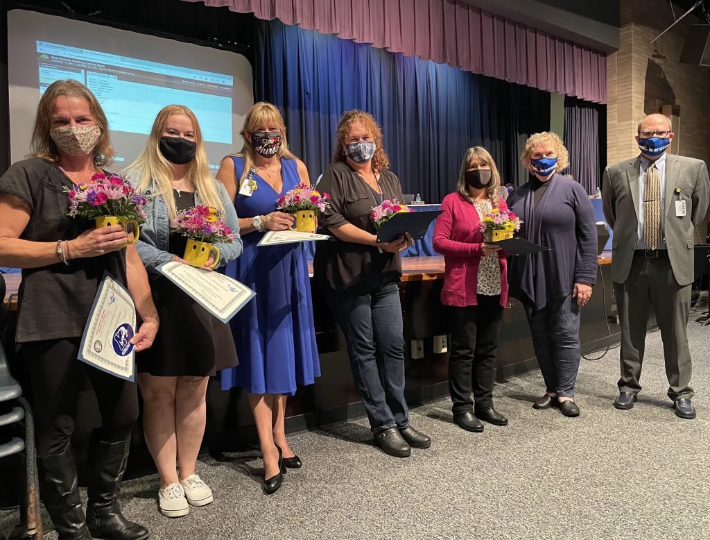 Monticello Central School District recently honored its school nurses.